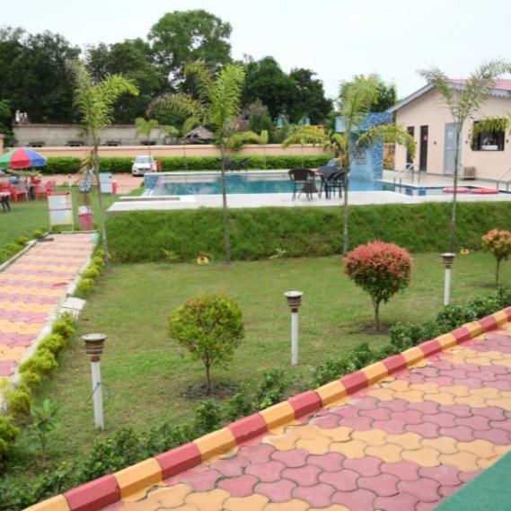 Golden View Resort And Restaurant Tajpur Esterno foto