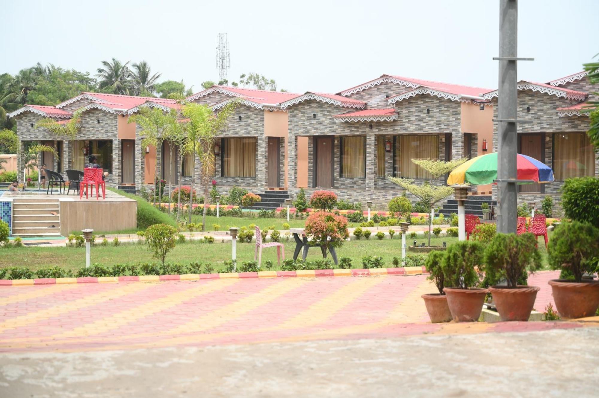 Golden View Resort And Restaurant Tajpur Esterno foto